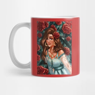 Lady of roses Mug